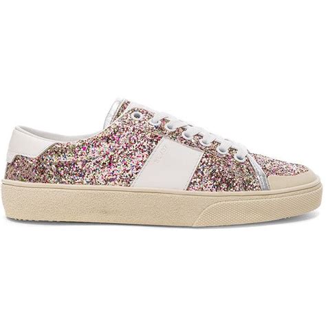 Yves Saint Laurent Glitter trainers 